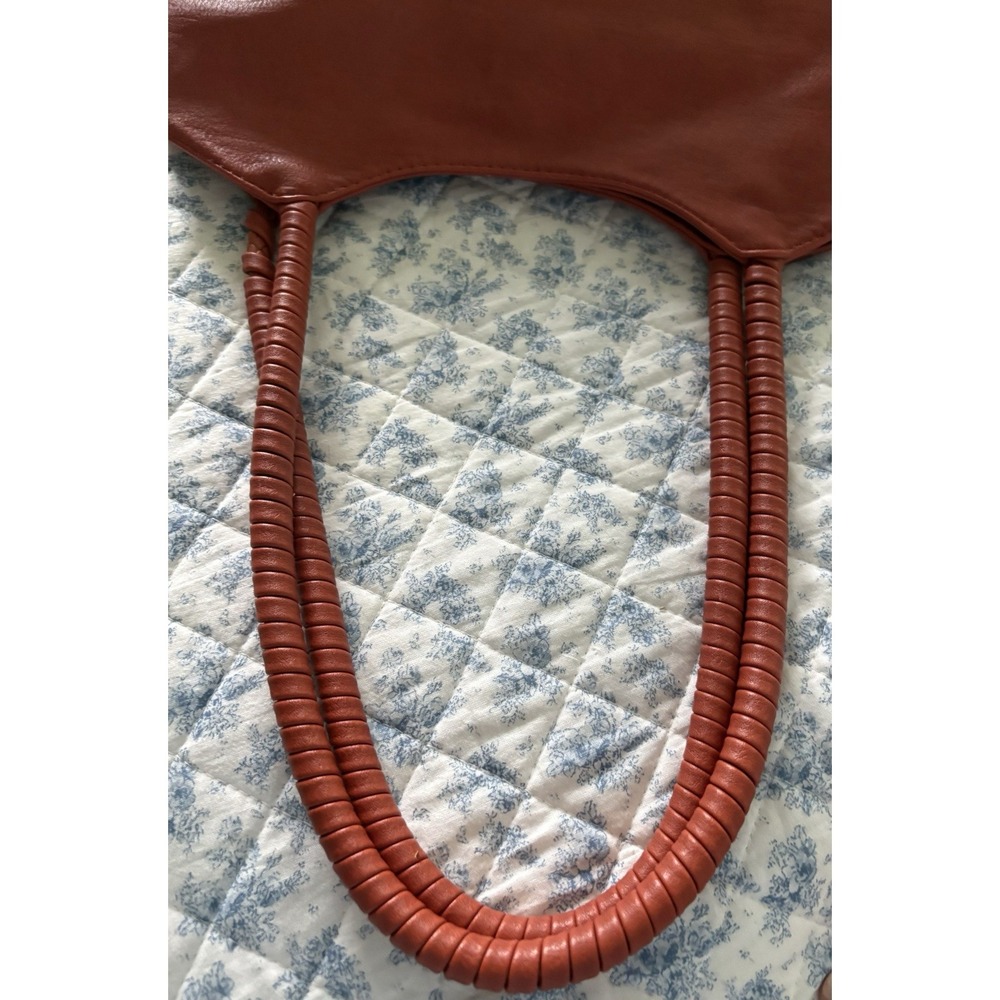 Antik Craft Vegan Leather Purse Numerous Compartments Great Autumn Burnt Orange - Picture 10 of 14